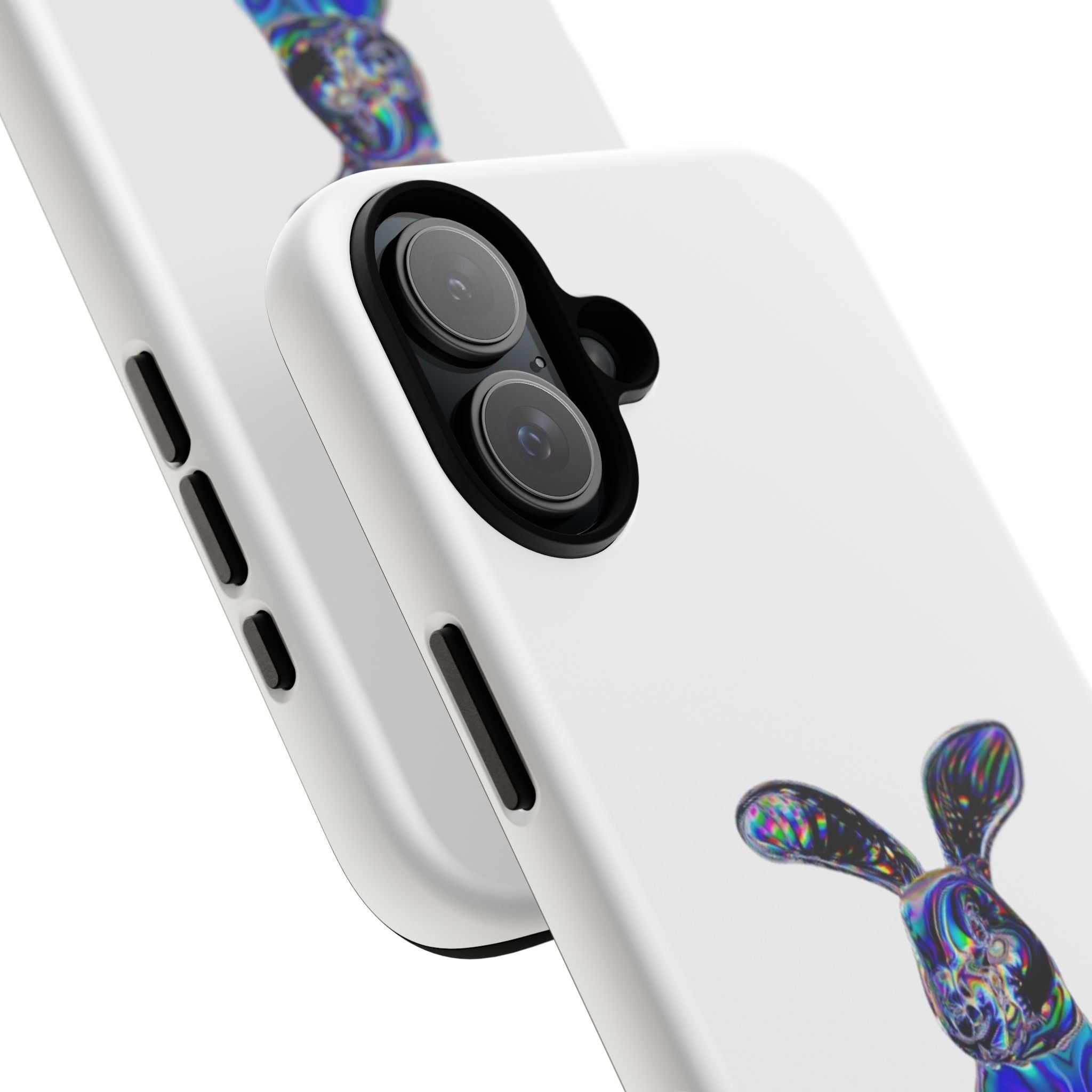 Cover per telefono con coniglio olografico