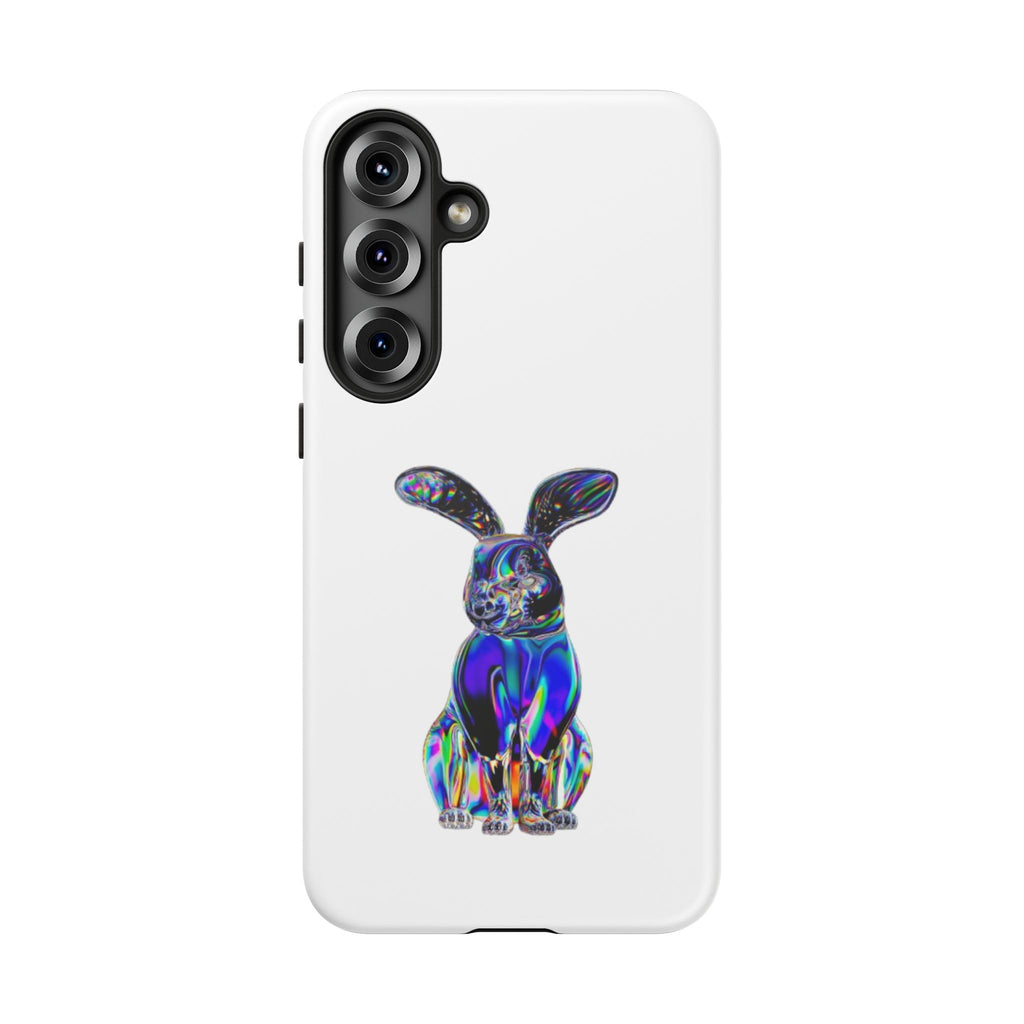 Cover per telefono con coniglio olografico