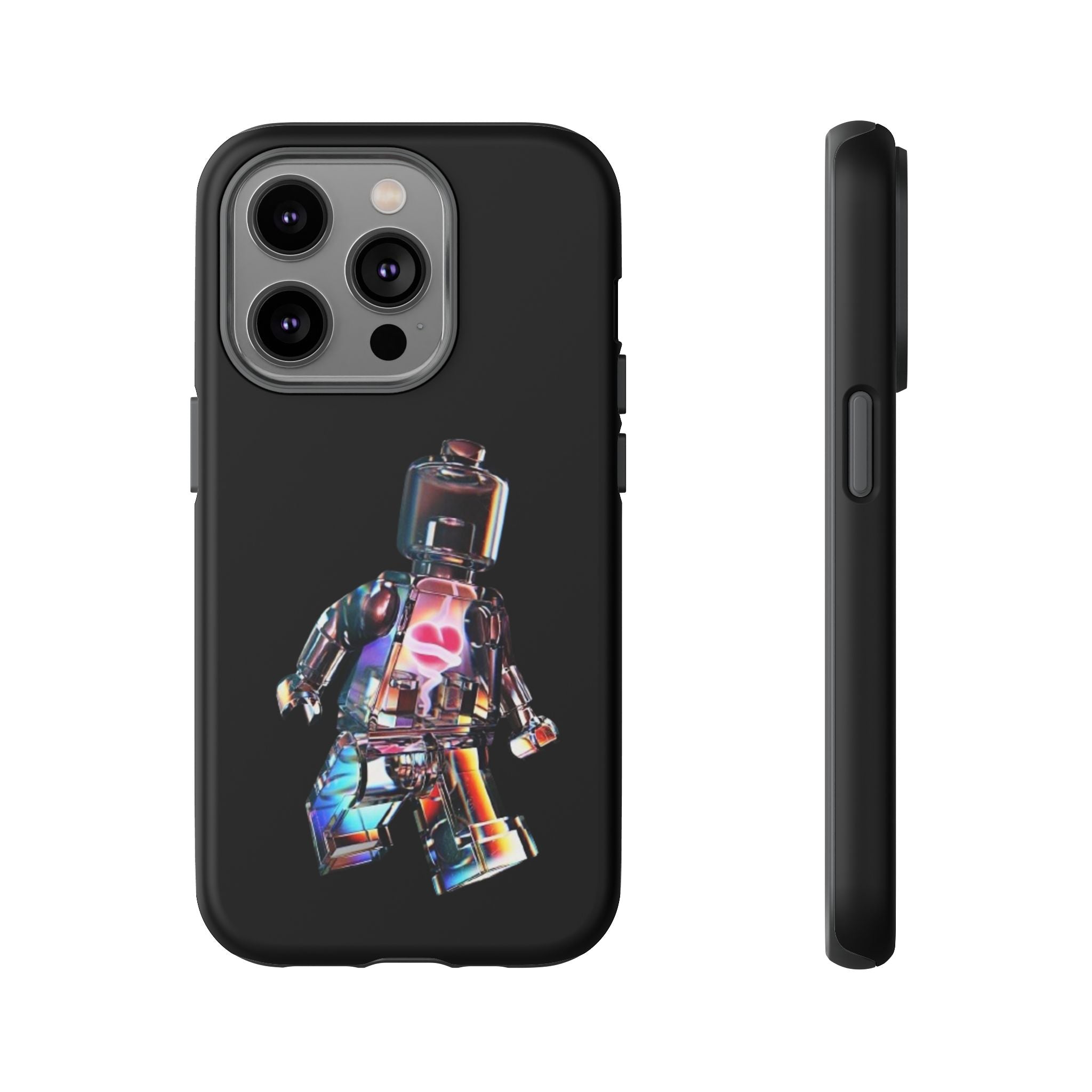 Holographic Brickman Phone Case