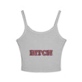 Top corto Animalier B*tch
