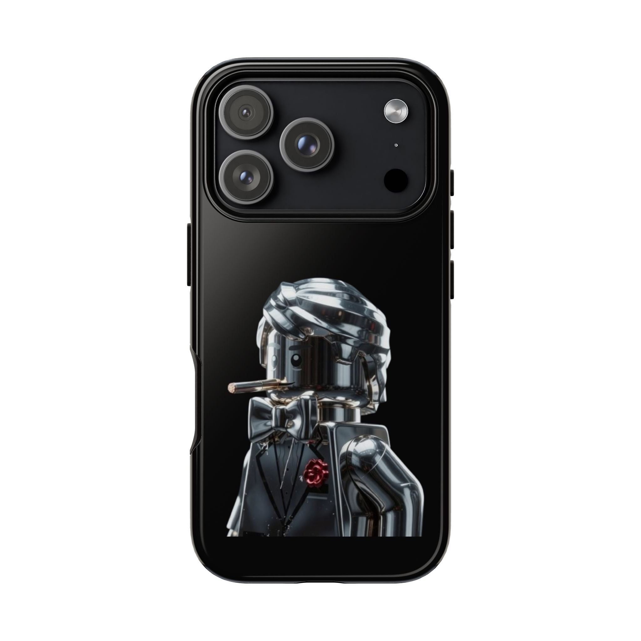 Shiny Brickman Phone Case