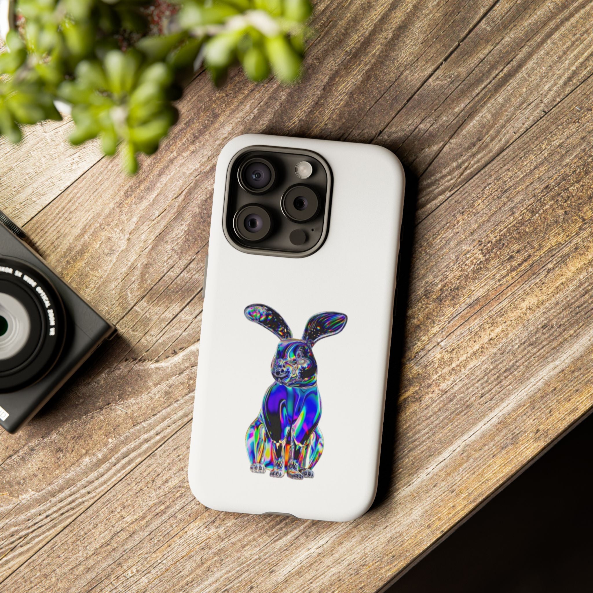 Holographic Bunny Phone Case