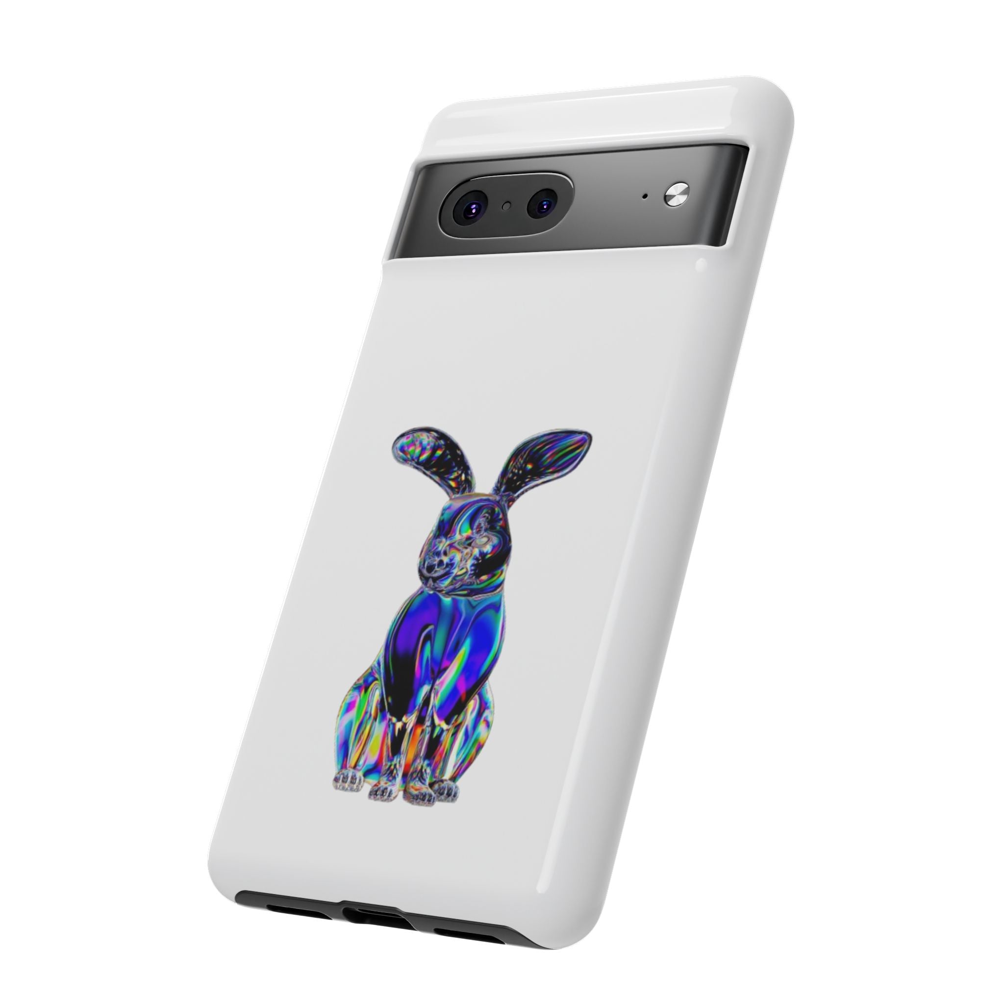 Cover per telefono con coniglio olografico