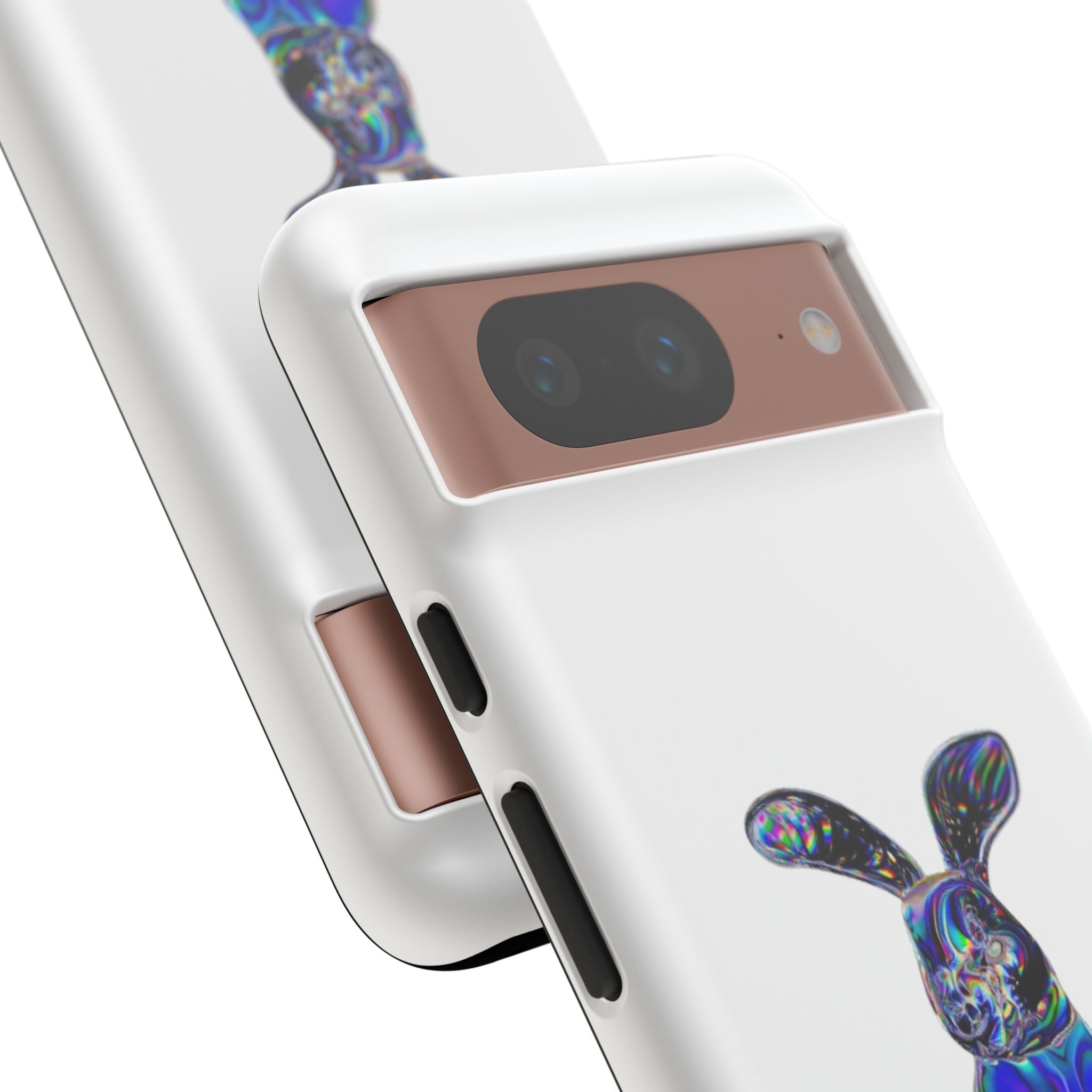 Cover per telefono con coniglio olografico