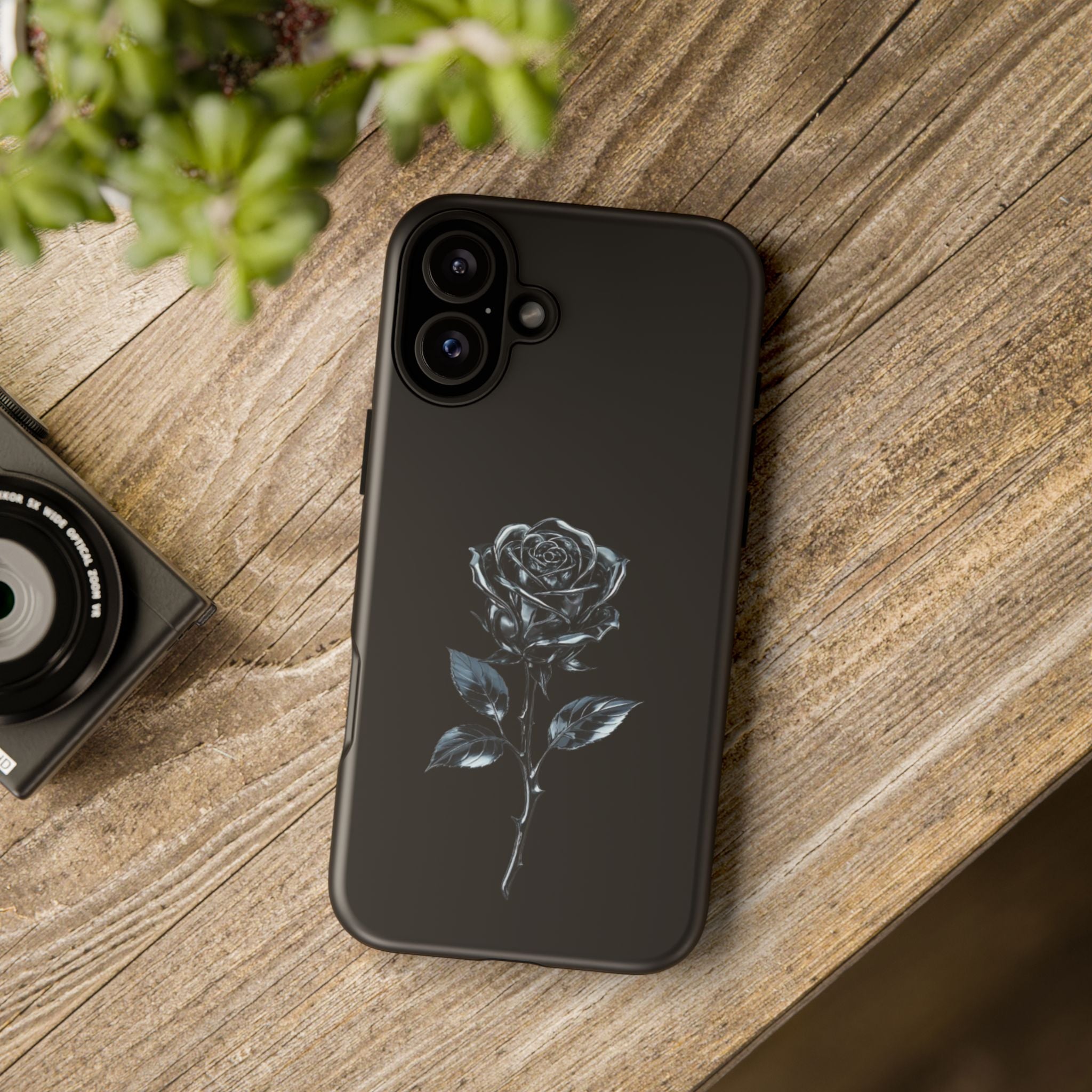 Cover per telefono Metal Rose