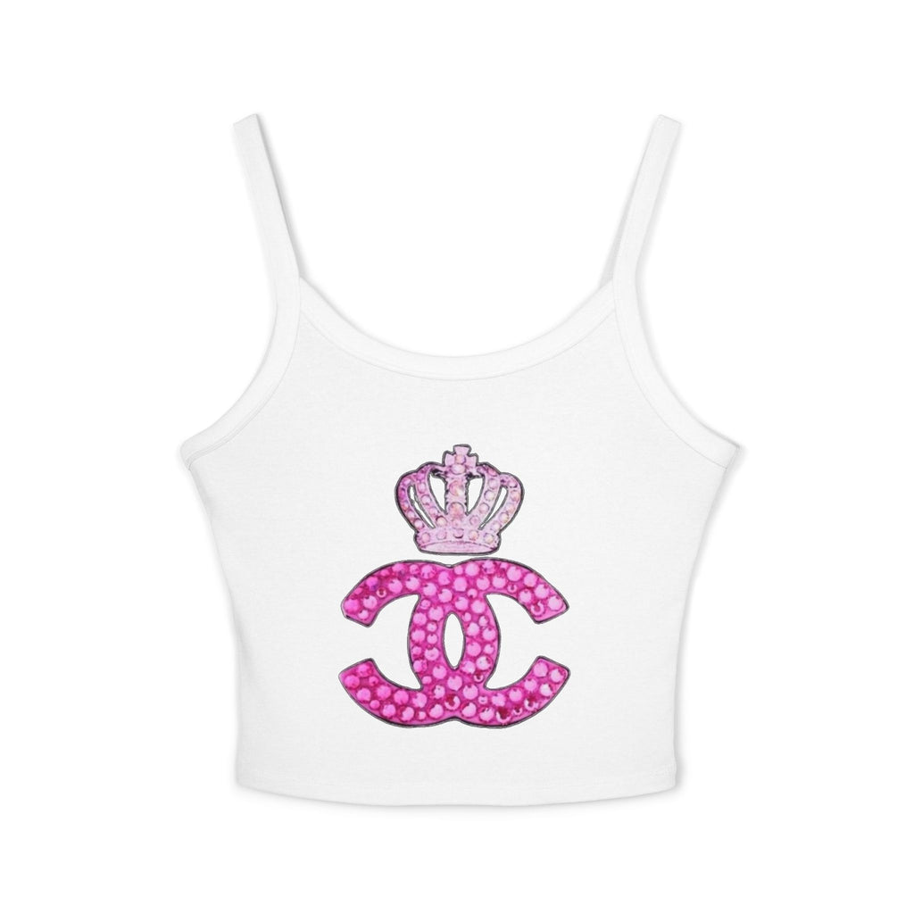 Top crop a canotta CC Crown
