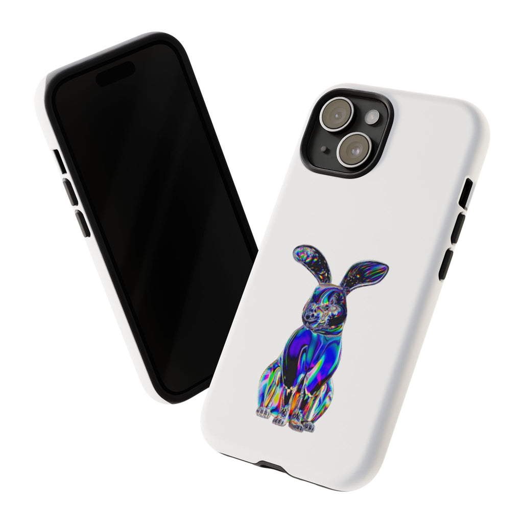 Cover per telefono con coniglio olografico