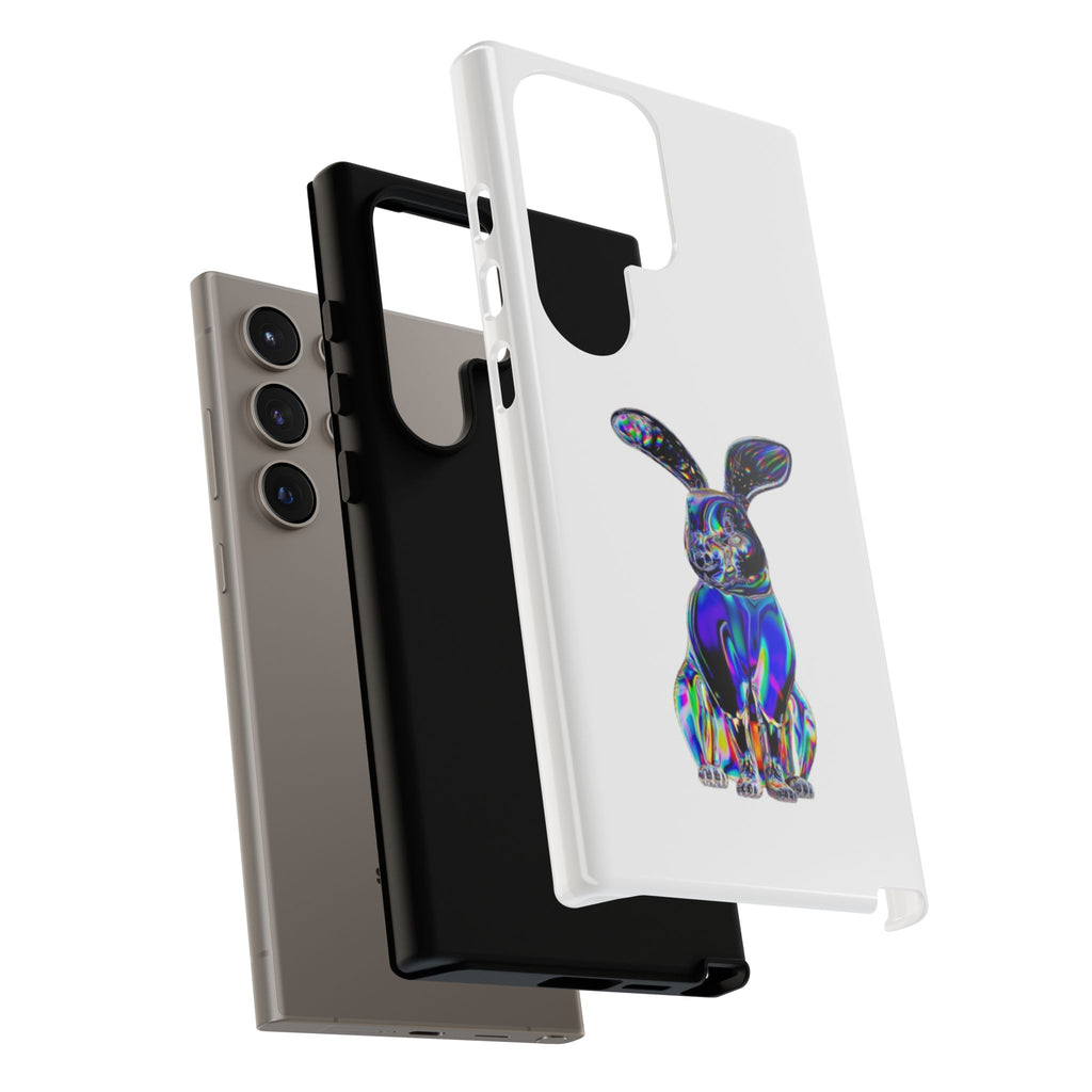 Cover per telefono con coniglio olografico