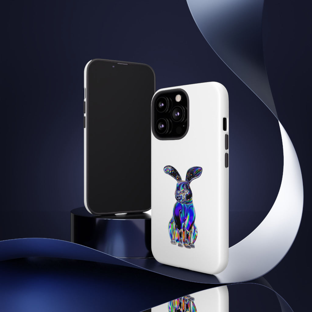 Cover per telefono con coniglio olografico