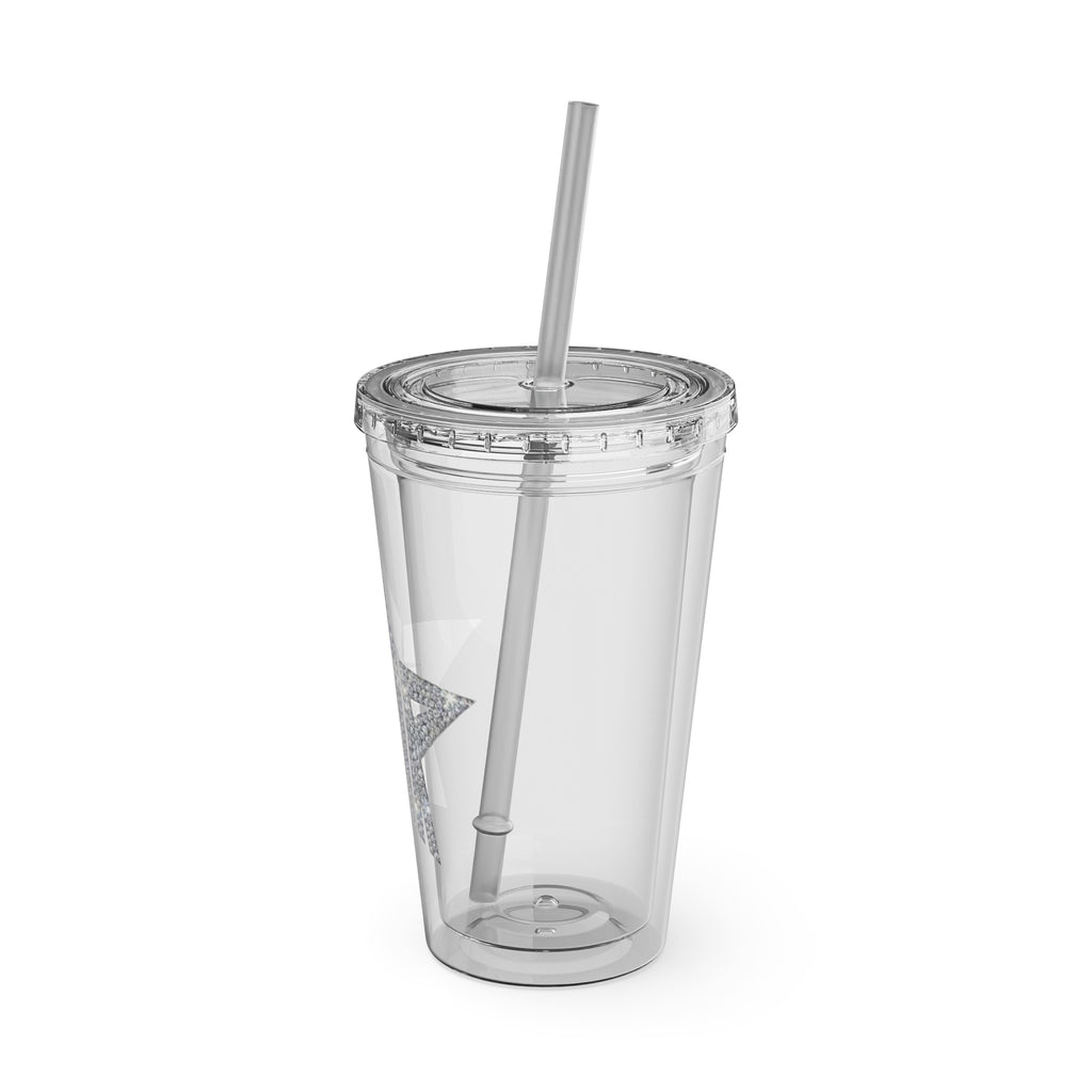 Bicchiere VVS Star con Cannuccia, 470ml