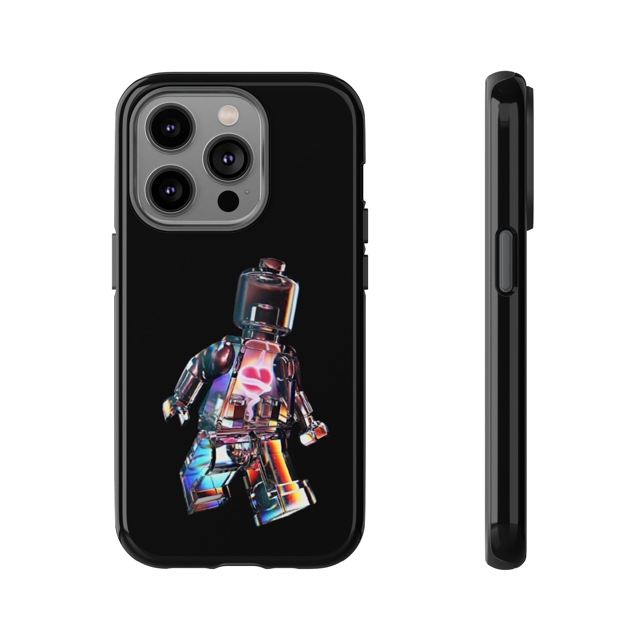 Holographic Brickman Phone Case