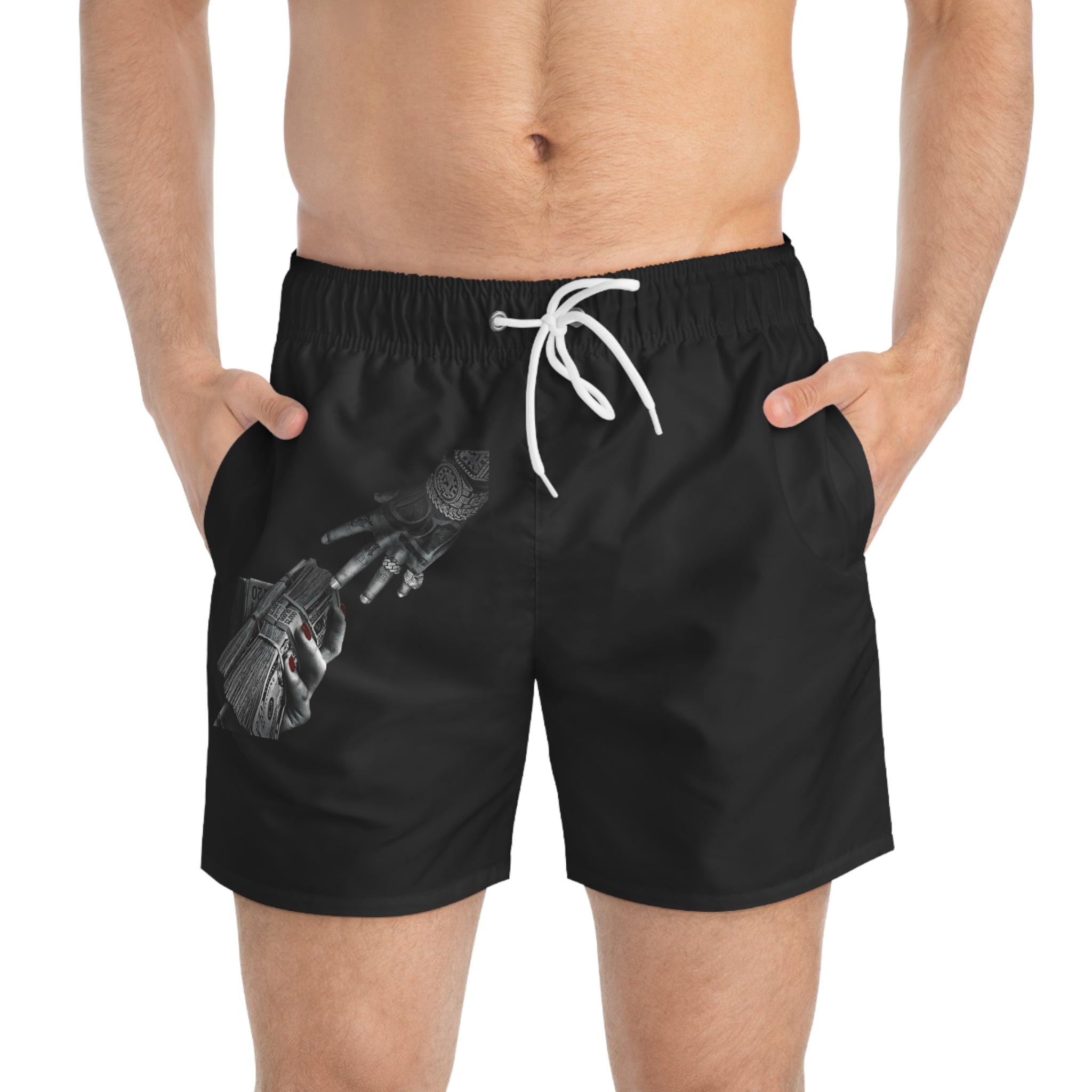 Money Move$ Swim Trunks