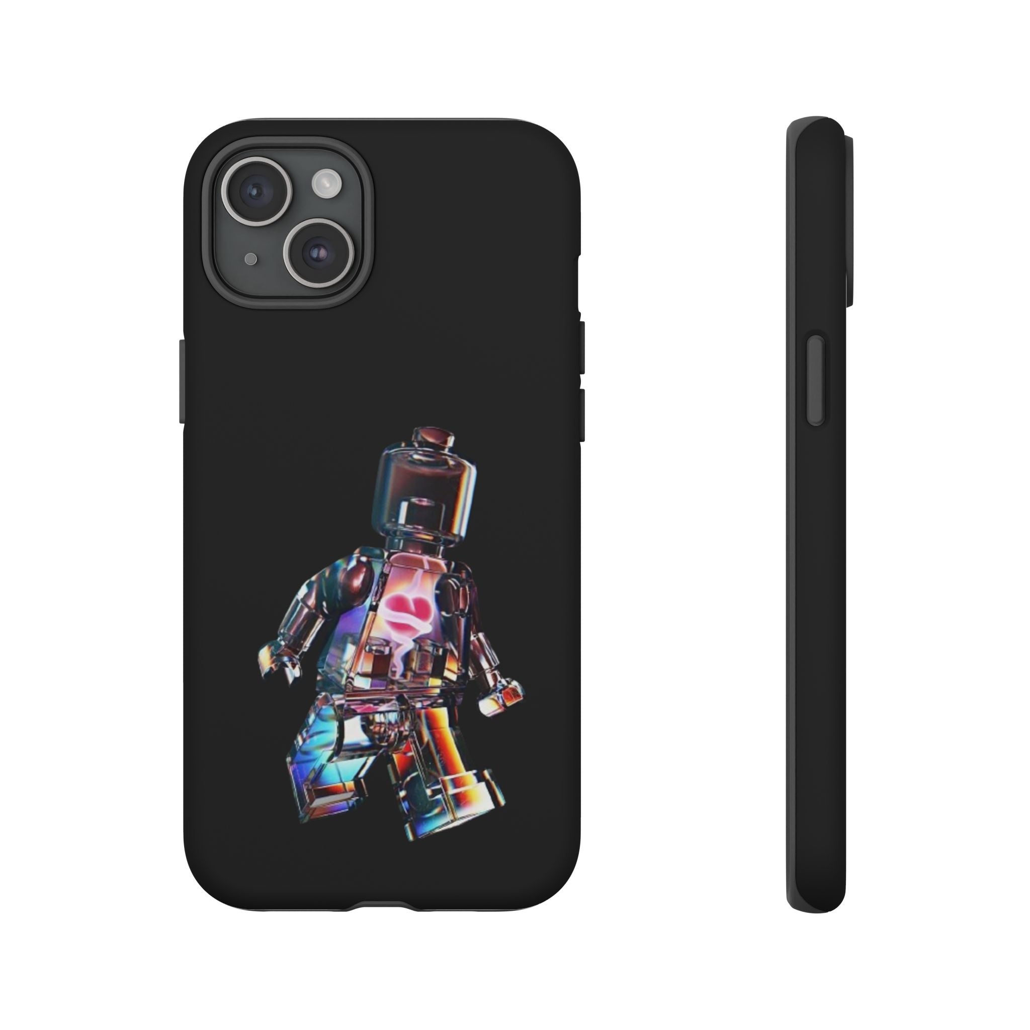 Holographic Brickman Phone Case